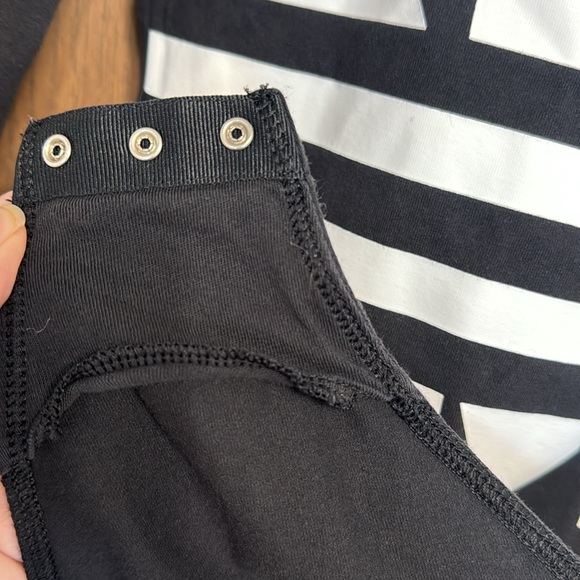 Black Adidas Originals Size M Logo Body Sportbody Trefoil Bodysuit Top FM2651 - Picture 16 of 16